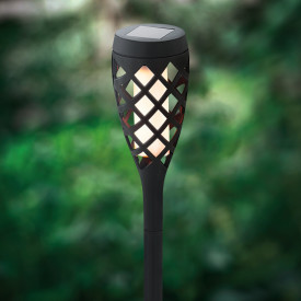 24 stk Eglo solcelle fakkel, H31cm