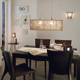 Eglo Sendero langbordspendellampe, ahorn