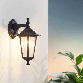 Eglo Laterna 4 utendørs vegglampe, nedad
