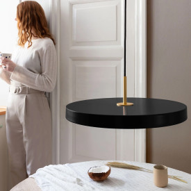 Umage Asteria pendellampe, grå, Ø31 cm