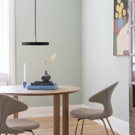 Umage Asteria pendellampe, sort, Ø31 cm