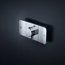 Axor One Termostat, med 2 utløp, for innbygging, krom
