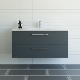 Dansani Mido+ møbelpakke, 121x45,5 matt grå