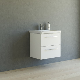 Dansani Mido+ møbelpakke, 62,7x47,2 matt hvit