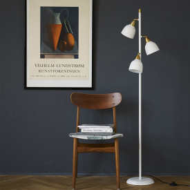 Superliving Urban Triple golvlampa, vit
