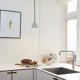 Halo Design Hygge pendellampe, grå, Ø12 cm