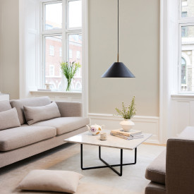 Halo Design Hygge pendellampe, svart, Ø40 cm