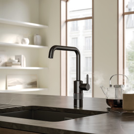 Damixa Silhouet Instant köksblandare, kokande vatten, antracit