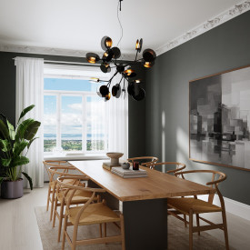 By Rýdens Turno lysekrone