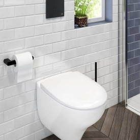 Gustavsberg Nautic 1530 veggmontert toalett, uten skyllekant, hvit