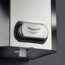 Cosmic Architect sæbedispenser, blank rustfrit stål
