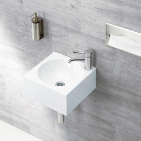 Alape håndvask, 32,5x32,5 cm, hvid