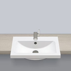 Alape R585 håndvask, 58,5x40,5 cm, hvid