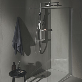 Ideal Standard Alu+ duschset, vattenbesparande, silver