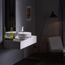 Alape Unisono servant, Ø37,5 cm, hvit