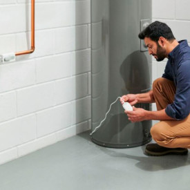 Resideo Braukmann 1" L5 trådløs vandlækagestopventil, inkl. L1 alarm