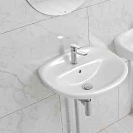 Gustavsberg Epic servantbatteri, krom