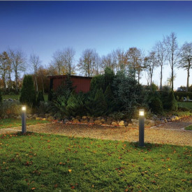 SLV F-Pol udendørs havelampe, antracit