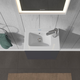 Duravit Me By Starck håndvask, 43x30 cm, højre, hvid