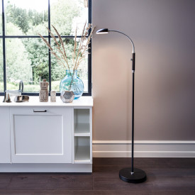 Halo Design Vegas golvlampa, svart