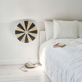 Jore Copenhagen Dott Stripes vegglampe, sort