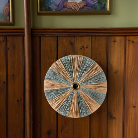 Jore Copenhagen Dott Stripes vegglampe, blå