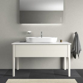 Duravit Luv underskab, 133,8x57 cm, hvid