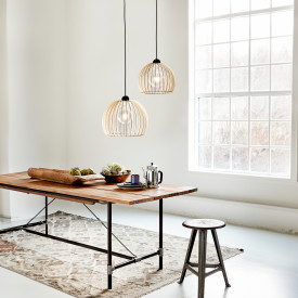 Nordlux Chino pendellampe, Ø30 cm