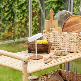 Halo Design On The Move oppladbar bordlampe, hvit