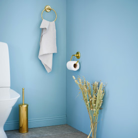 Smedbo Villa dorullholder, polert messing