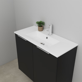 Sanibell Online møbelpakke, usamlet, 81 x 36 cm, matt svart