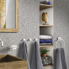 Smedbo House håndklering, matt hvit