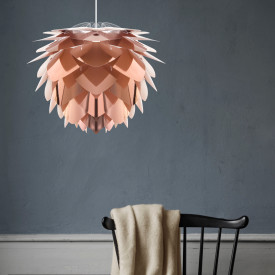 Umage Silvia lampeskjerm, kobber, Ø45 cm