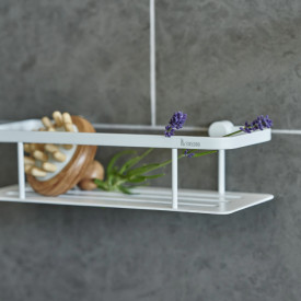 Smedbo Sideline dusjhylle, matt hvit