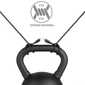 Alogic Elements PRO USB-C til Lightning-kabel 1M, sort