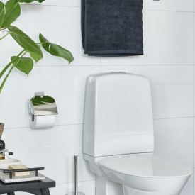 Smedbo Ice dorullholder, krom