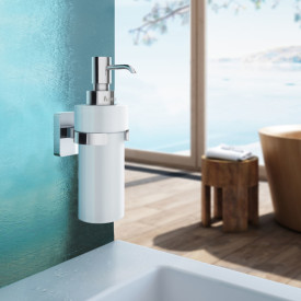 Smedbo Ice såpedispenser, krom