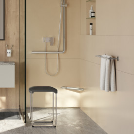 Smedbo Living fotstøtte, krom