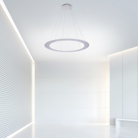 Paul Neuhaus Pure Cosmo pendellampa, Ø75 cm