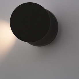 Antidark Dot vägglampa, svart