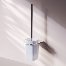 AM.PM toalettbørste, hvid/krom