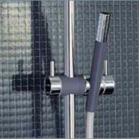 Vola T34 duschset, vattenbesparande, borstat krom