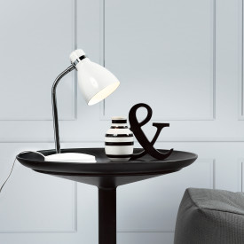 Nordlux Cyclone bordlampe, hvit