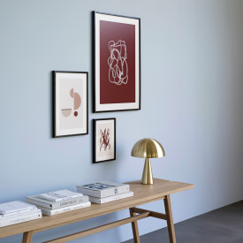 Hübsch Mush bordlampe, messing, 33 cm