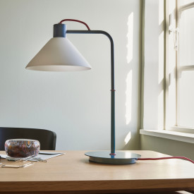 HĂ¼bsch Spot bordlampe, blĂ¥