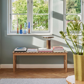 4 stk Hübsch BringMe oppladbar bordlampe, brunert messing