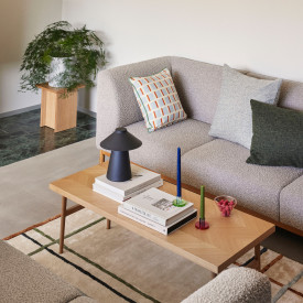 Hübsch Chipper bordlampe, sort