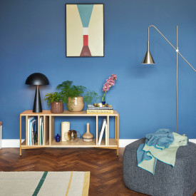 Hübsch Mush bordlampe, sort, 50 cm