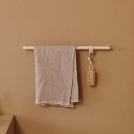 Metallbude Vana håndklestang, 55 cm, beige