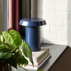 Hübsch Keen bordlampe, mørkeblå